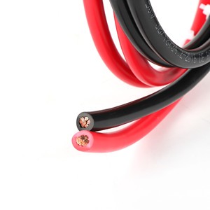 Flexible Soft Copper Battery Cable PVC Insulated Stranded 10/16/25/35mm2 Factory Power Wires for Car RV Other Applications
