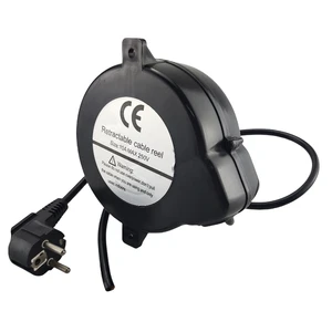 Hot Sale Spring Retractable Metal Reel Cable Automatic Electrostatic Reel DYH-1805 Power Cords Extension Cords