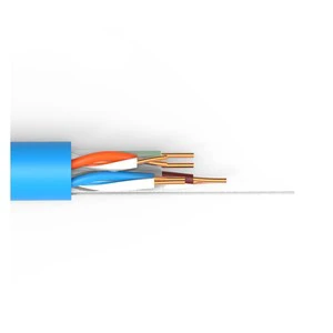 Bulk Cat6 Network Cable CCA 305M UTP 23AWG Solid OFC/CCA Copper Ethernet with PVC Jacket CE/ROHS Certified for Industrial Use
