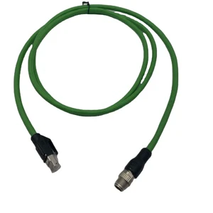 SVLEC M12 A CODE 8 PIN to RJ45 CAT5E INDUSTRIAL ETHERNET CABLE for AUTOMATION