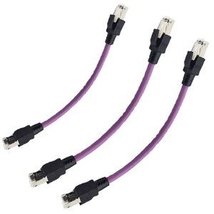 Industrial Ethernet Cable High Flexible Communication Cable Cat 5 5A 5E 6 6A 7 8 Snagless Shielded RJ45 Ethernet Patch Cable