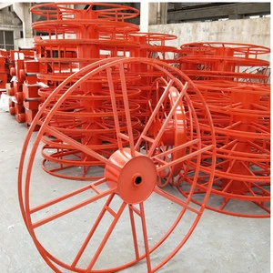 Wire Reel Electric Crane Cable Reel 500V 20A-50A 48M Max Length 10mm Wire Rope