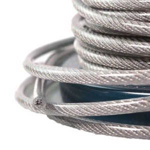 7x7 7X19 Wire Nylon PVC PA Plastic Coated Steel Wire Rope