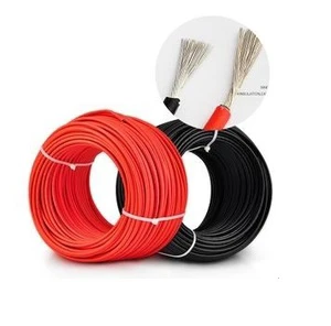 1000 15000vdc Tuv Certificatate 6mm2 Dc Solar Cable with Bottom Price