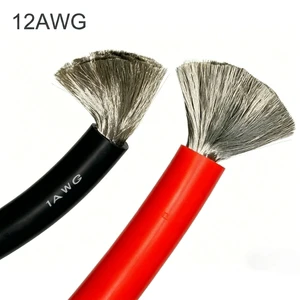 Soft Copper Cable 12 AWG Copper Wire 2.5mm² AWG Cable 12awg Silicone Wire Battery Pack Cable Awg Cable