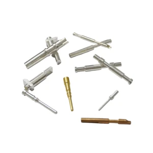 OEM Custom Precision CNC Machining Metal Terminal Male Female Pins Connector For Industrial Assembly Factory Price REACH
