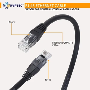 Industrial GigE Ethernet Cable CAT6 RJ45 Connectors High Speed Network Cable for Machine Vision and Automation Systems