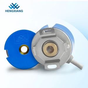 Hengxiang K48 Servo Motor Encoder With UVW 600ppr Resolution Up To 10000PPR Blind Shaft Up To 12mm IP50 Protection DC5V DC12-24V