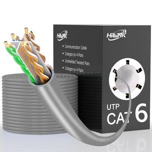 Best Price Cat6/Cat6a 305M/roll CCA Communication Cable 23AWG Copper LAN Network Cable FTP/SFTP Type