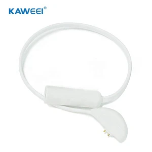 White Solar-Pagnetic Charging Cable - Custom Fast-Charging USB/Magnetic Connector for Electronics