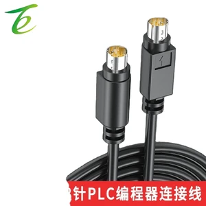 All copper MD8 connection line 8-pin PLC Mitsubishi controller communication line 8-core male-to-male servo programmer data line