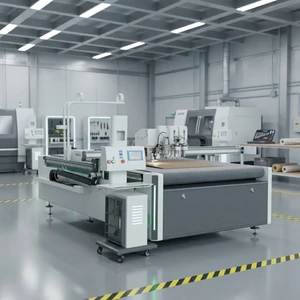 Factory Direct Sales Flatbed Cutter Plotter Machine Cut Carton Gift Box Corrugated Paper Sample Cutting Table 1625