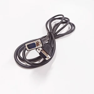 Custom PLC I/O Cable Assembly D-Sub Compatible Programming Cable Servo System with a Metal Encased Shell to Prevent Interference