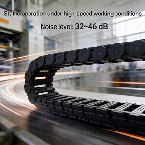 Yodel Industrial Robot Arm 15*30 Plastic Flexible Nylon Low Noise Cable Drag Chain