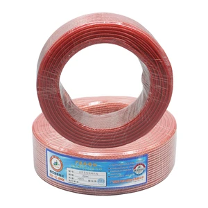 Copper Clad Aluminum Surround Fever Red Edge Speaker Cable Audio Connection Cable Digital Audio Cable 5M for Microphone MP3