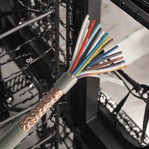 Insulated Control Electrical Wires RVVP Shield Cable 2/4/6/8/10 Cores Signal Multi Core Shielded Wire Cable