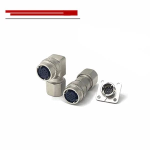 Servo Motor 10-core Encoder Plug DDK CM10 CM10-SP10S-M 2-core Lock Connector MR-BKCNS1