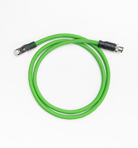 Industrial Ethernet M12 4 Pin D-Code RJ45 Cable IP67 Shielded CAT6A Patch Cord Profinet PLC Camera High Flex Ethernet/IP