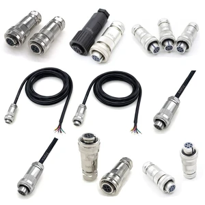 Customizezd Servo Valve Aviation Line Hydraulic Valve Plug-in Connector 7-core Connection Cable for Automated Equipment