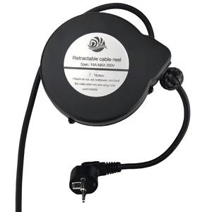 Retractable Power Cord Extension Reel 4.5m DYH-1606 European/EN/German/US/Canada Standard 110-250V for Home Appliances