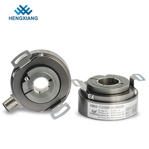 KM58 Absolute Servo Motor Encoder Multi-turn 17bits Hollow Shaft CNC Industry RS-485 IP65 CE Certified