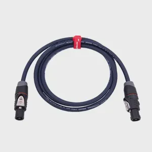 SREXACT 2M Speaker Cable with SVP562V-CP Connectors Bare Copper Conductor Non-Shielded PVC Jacket