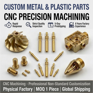OEM Custom Precision CNC Machining Turned Gold Plated Brass Electrical Connector Contact Pin