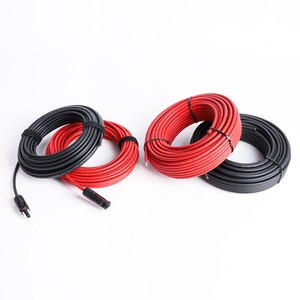 Solar PV Cable 25mm² Tinned Copper Wire for Solar Power Plant High Temperature Resistant