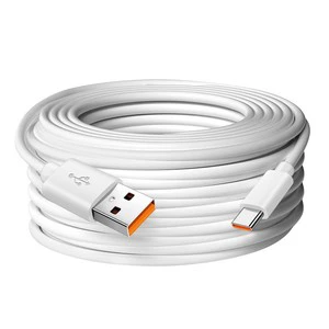 5 Meters 3A Fast USB Charging Cable USB-A to Type C for Phone Camera Sensor CCTV Smart
