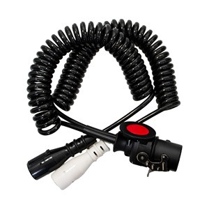 HJYAJZT Brand Automobile Spiral Cable Automobile Cable Trailer Truck Spiral Cable