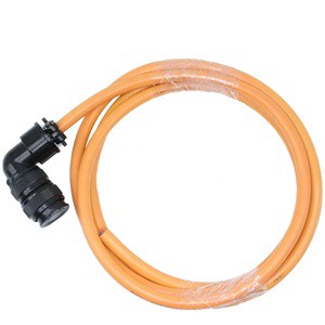 Professional Orange Servo Motor Power Cable 4-Core 6-Core 1.0mm 1.5mm Flexible Power Supply Cable for Servo Systems