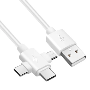 Three-in-one Mobile Phone Fast Charging Cable Is Suitable for Android Type-c Mobile Phone Charging Cable