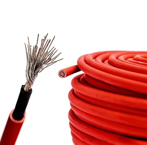 Factory-direct PV Cable PV1-F/H1Z2Z2-K-1*4/6 Mm² 1500 V DC UV-resistant Wide Temperature Range Solar Power Station Cable