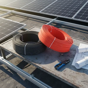 4mm 6mm 10mm Single Core Solar Pv Cable Aluminum PV Cable Aluminum Photovoltaic Solar Cable