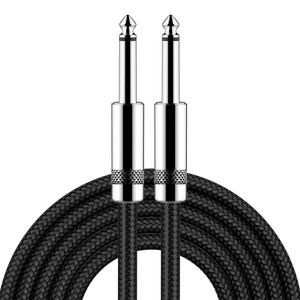 Factory 3M Electric Instrument Cable Bass Amp Cord Guitar Cable for Electric Guitar Bass Guitar, Electric Mandolin, Pro Audio