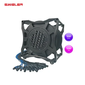 Customized OEM Snake Cable 30m Long 32-Channel Audio Flexible with Low Noise Interference Reduction Stage Cable Wire 100foot