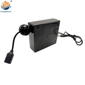 DYH-1816 2m Retractable Cable Reel with USB Fast Extend Charge for Mobile Phones One Side Pull Retractable Cable