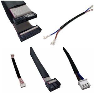 Industrial HMI Monitoring Harness Assembly Copper Conductors PTFE Waterproof Switch Cables for Control Panels Equipment