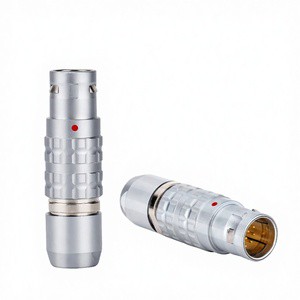 Custom Circular Connector Male Plug 0B 1B 2B 3B 2 3 4 5 6 7 8 9 10 12 14 16 18 20 22 32 Pin Push-pull Self-latching Connector