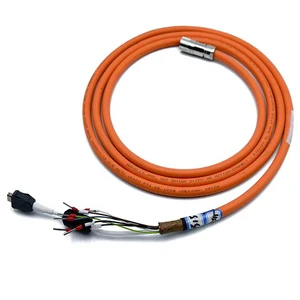 Siemens SINAMICS S200 S210 6FX5002-8QN04 6FX5002-8QN08 6FX5002-8QN11 6FX5002-8QN21 Integrated Power and Encoder Cable