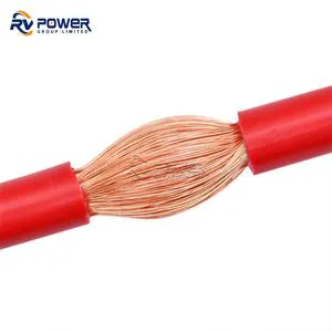 12MM 16MM 25MM 35MM 50MM2 Auto Battery Power Cable Copper Wire with Lugs