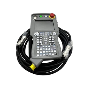 Refurbished JZRCR-YPP21-1 DX200 Teach Pendant+new 8M CBL-YRC061-1 Cable for Yaskawa Robot Controller 100%Tested Robotic IPendant