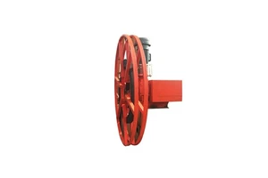 Industrial Motor Coupling Stainless Steel Cable Reel Drum with Stripped Ends IP56 Rated 100m Length for Crane Use