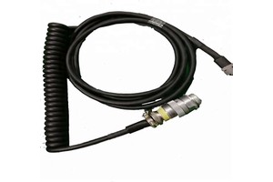5 Cores Retractile Spiral Cable