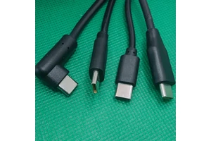 USB3.0-3.2 Type-C High-Speed Data Cable PVC Jacket Foil Shielding 20Gbps Streaming Transmission 60W Tinned Scanner Camera