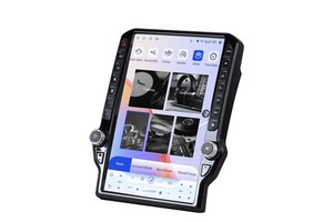 14.5 Inch Android GPS CarPlay with DSP & IPS Display FM Transmitter 1 Year Warranty for Dodge Ram 2013-2018