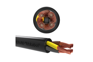 H07RN-F Industrial Rubber Flexible Cable 4x2.5mm 0.66kV Copper Core Power Cable For Agriculture Equipment Outdoor