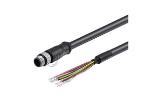 High Quality HRS 12p Male I/O Power Cables PVC Insulated Industrial Camera Cable for Analog Automobile Cameras Machine Vision