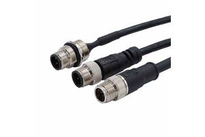 Custom Double Ended 4 Pin M12 D Code to RJ45 Profinet EtherCAT Ethernet/IP Industrial Ethernet M12 D Coded Cable