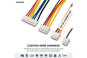 JST SH GH ZH PH XH Molex Dupont SUR 0.8 1.0 1.25 1.5 2.0 2.54mm Pitch 2-40Pin Terminal Connector Cable Wire Harness